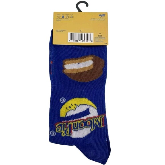 Novelty Funny Crew Socks: Nissin Cup Noodles Mtn Dew Moon Pie Pop Tarts - Picture 9 of 13